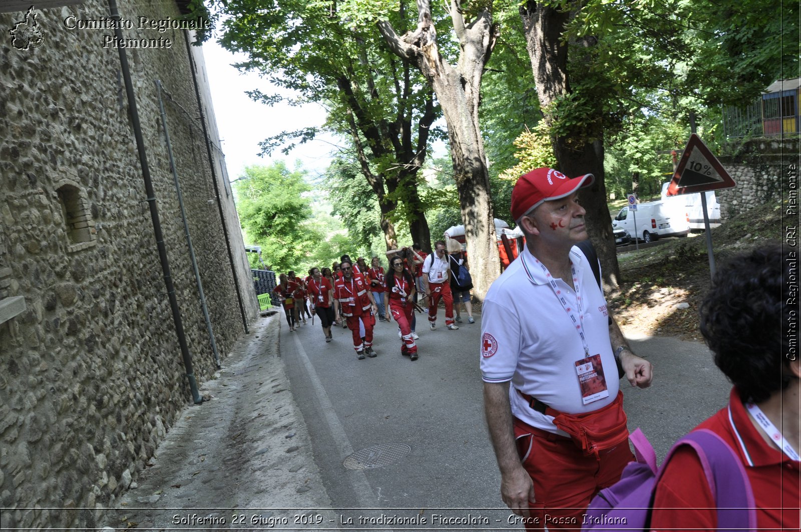 Solferino 22 Giugno 2019 - La tradizionale Fiaccolata - Croce Rossa Italiana - Comitato Regionale del Piemonte