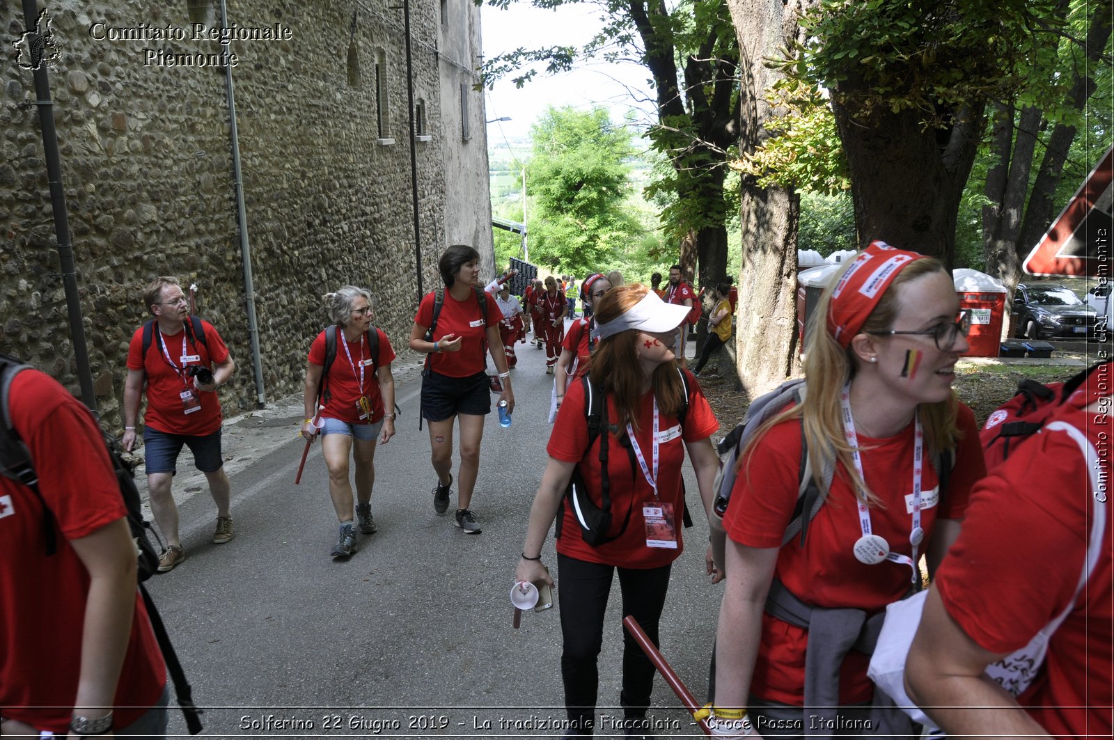 Solferino 22 Giugno 2019 - La tradizionale Fiaccolata - Croce Rossa Italiana - Comitato Regionale del Piemonte