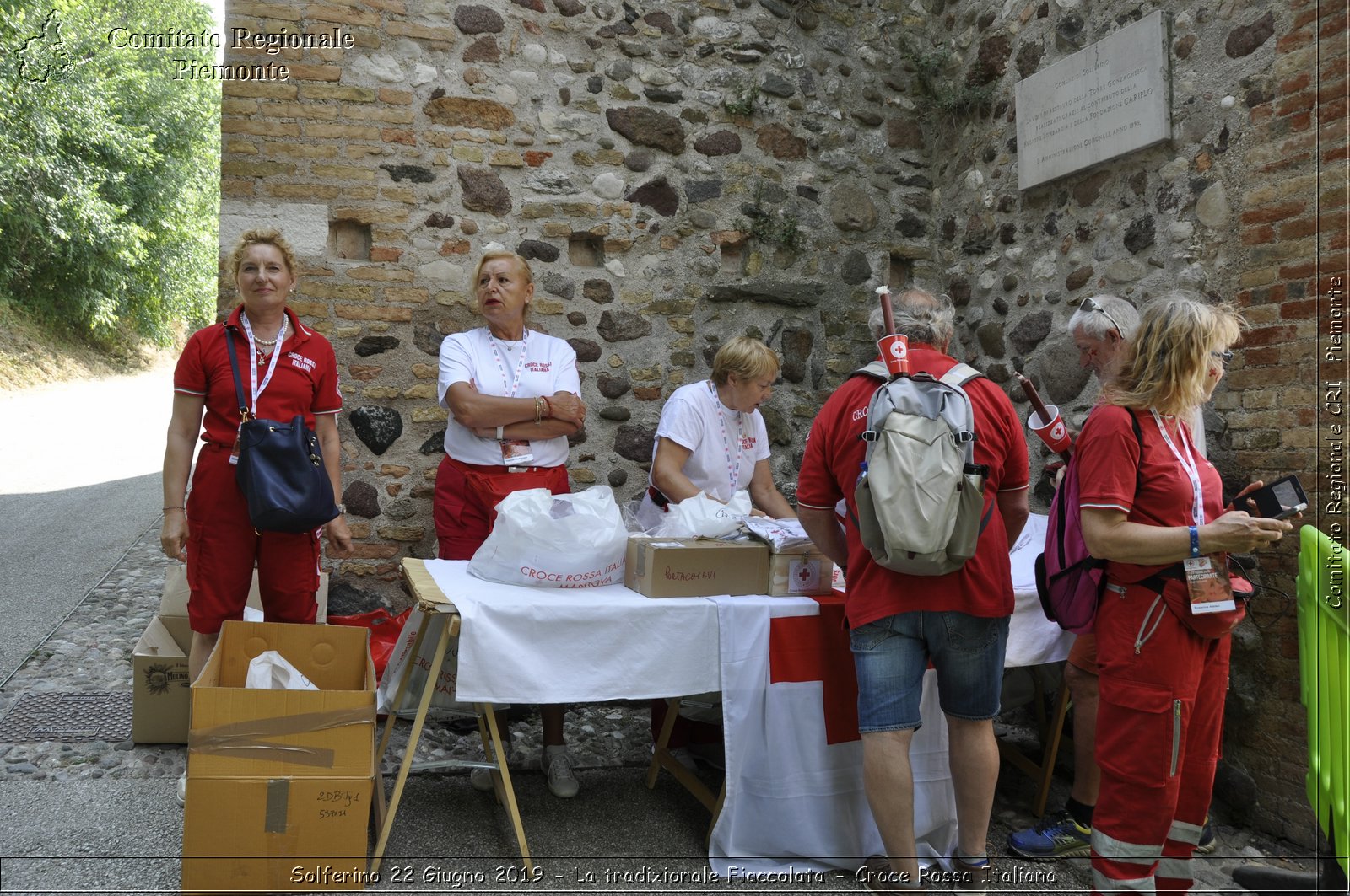 Solferino 22 Giugno 2019 - La tradizionale Fiaccolata - Croce Rossa Italiana - Comitato Regionale del Piemonte