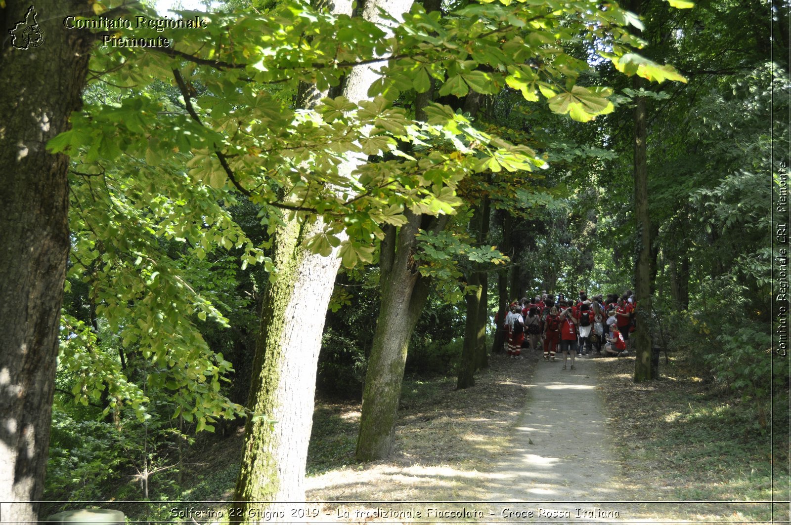 Solferino 22 Giugno 2019 - La tradizionale Fiaccolata - Croce Rossa Italiana - Comitato Regionale del Piemonte