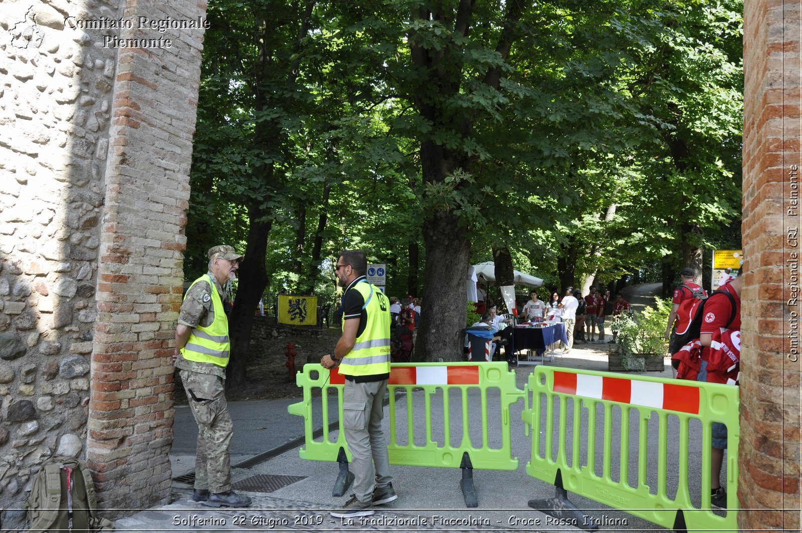 Solferino 22 Giugno 2019 - La tradizionale Fiaccolata - Croce Rossa Italiana - Comitato Regionale del Piemonte