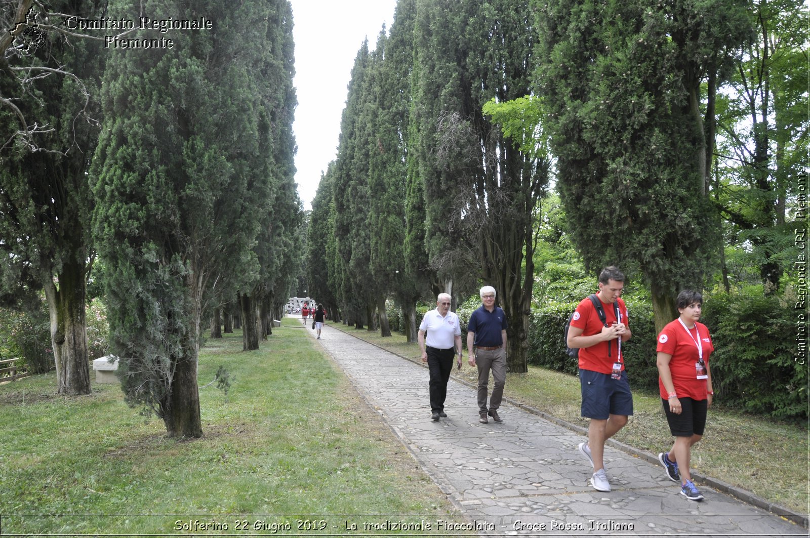 Solferino 22 Giugno 2019 - La tradizionale Fiaccolata - Croce Rossa Italiana - Comitato Regionale del Piemonte