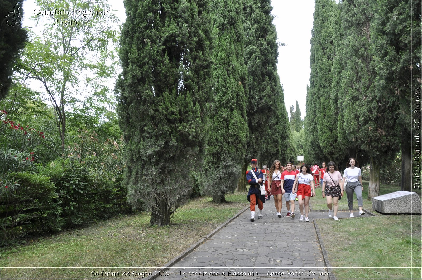 Solferino 22 Giugno 2019 - La tradizionale Fiaccolata - Croce Rossa Italiana - Comitato Regionale del Piemonte