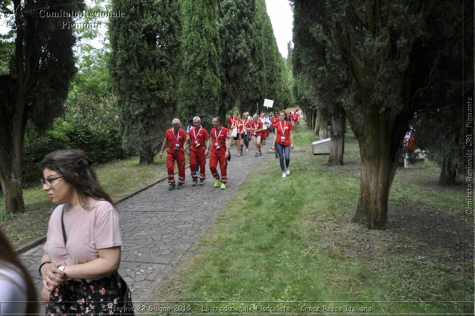 Solferino 22 Giugno 2019 - La tradizionale Fiaccolata - Croce Rossa Italiana - Comitato Regionale del Piemonte