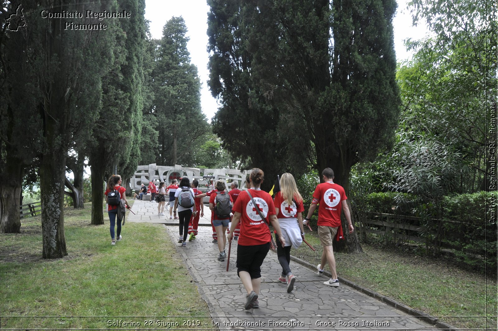 Solferino 22 Giugno 2019 - La tradizionale Fiaccolata - Croce Rossa Italiana - Comitato Regionale del Piemonte