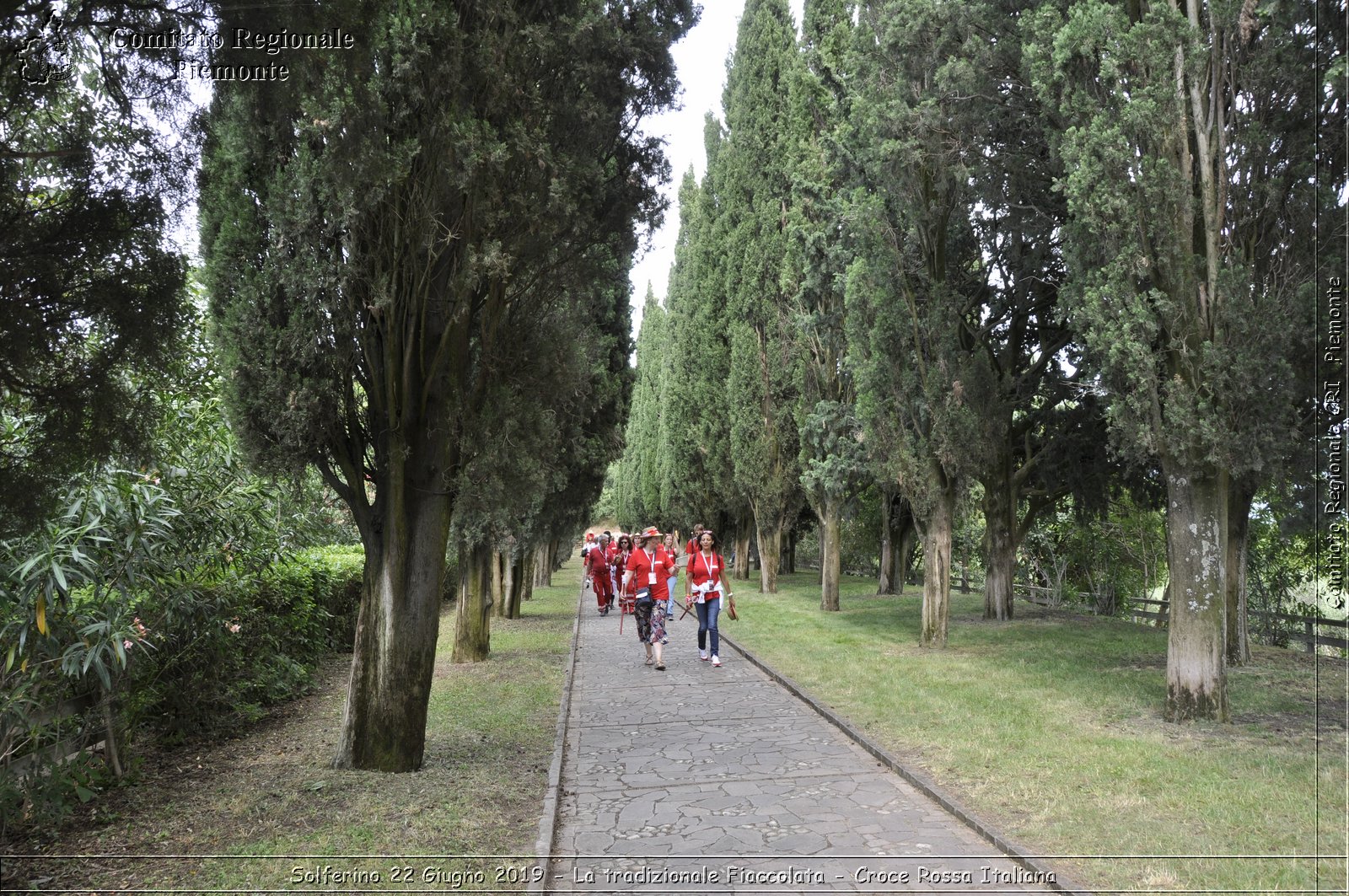 Solferino 22 Giugno 2019 - La tradizionale Fiaccolata - Croce Rossa Italiana - Comitato Regionale del Piemonte