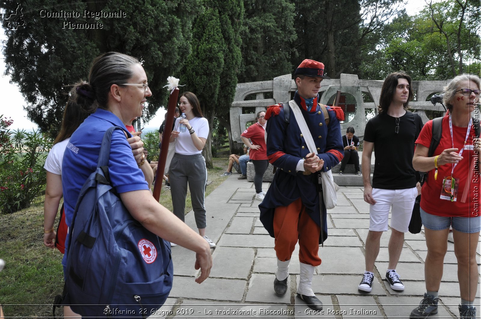 Solferino 22 Giugno 2019 - La tradizionale Fiaccolata - Croce Rossa Italiana - Comitato Regionale del Piemonte