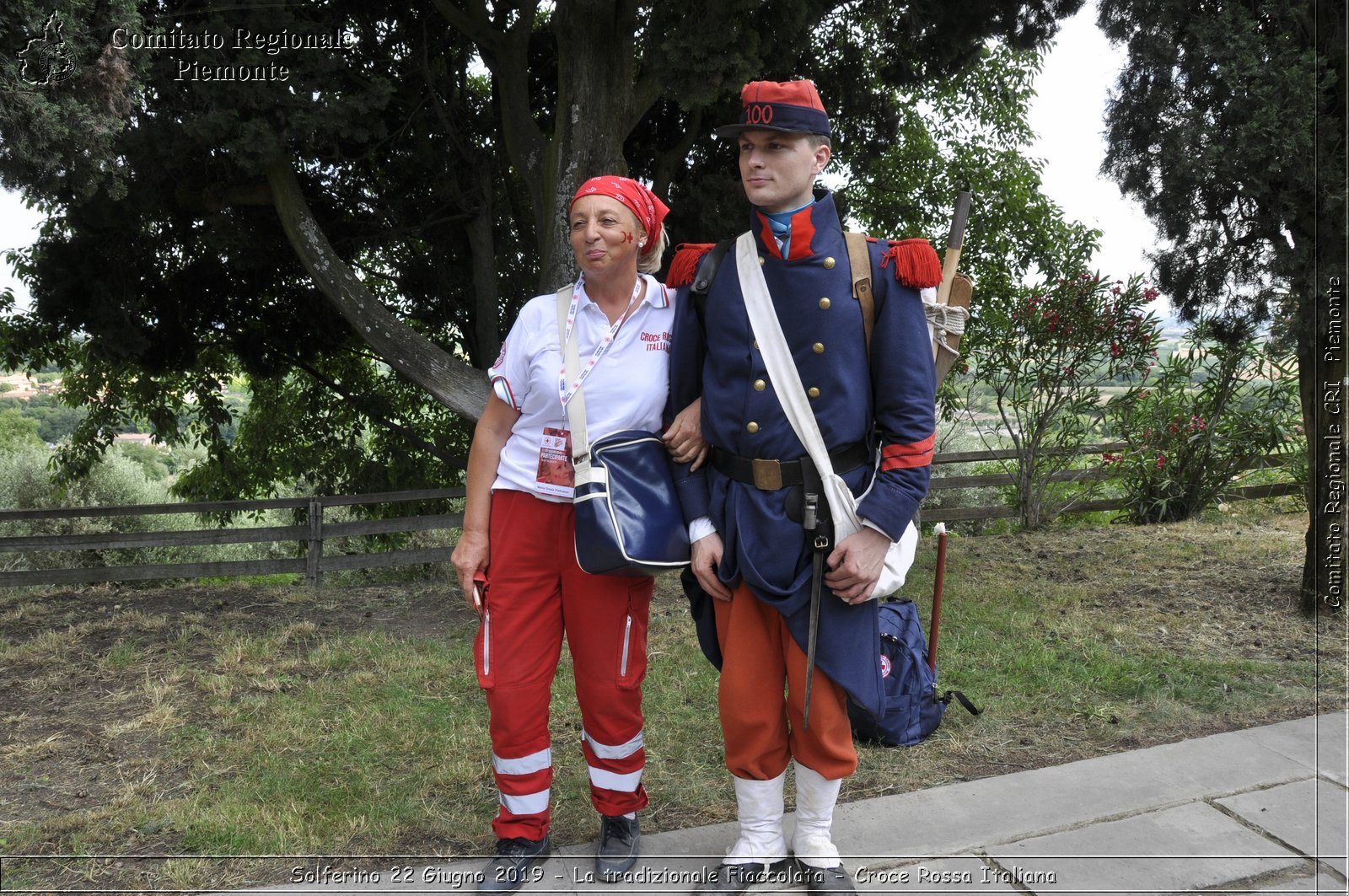 Solferino 22 Giugno 2019 - La tradizionale Fiaccolata - Croce Rossa Italiana - Comitato Regionale del Piemonte