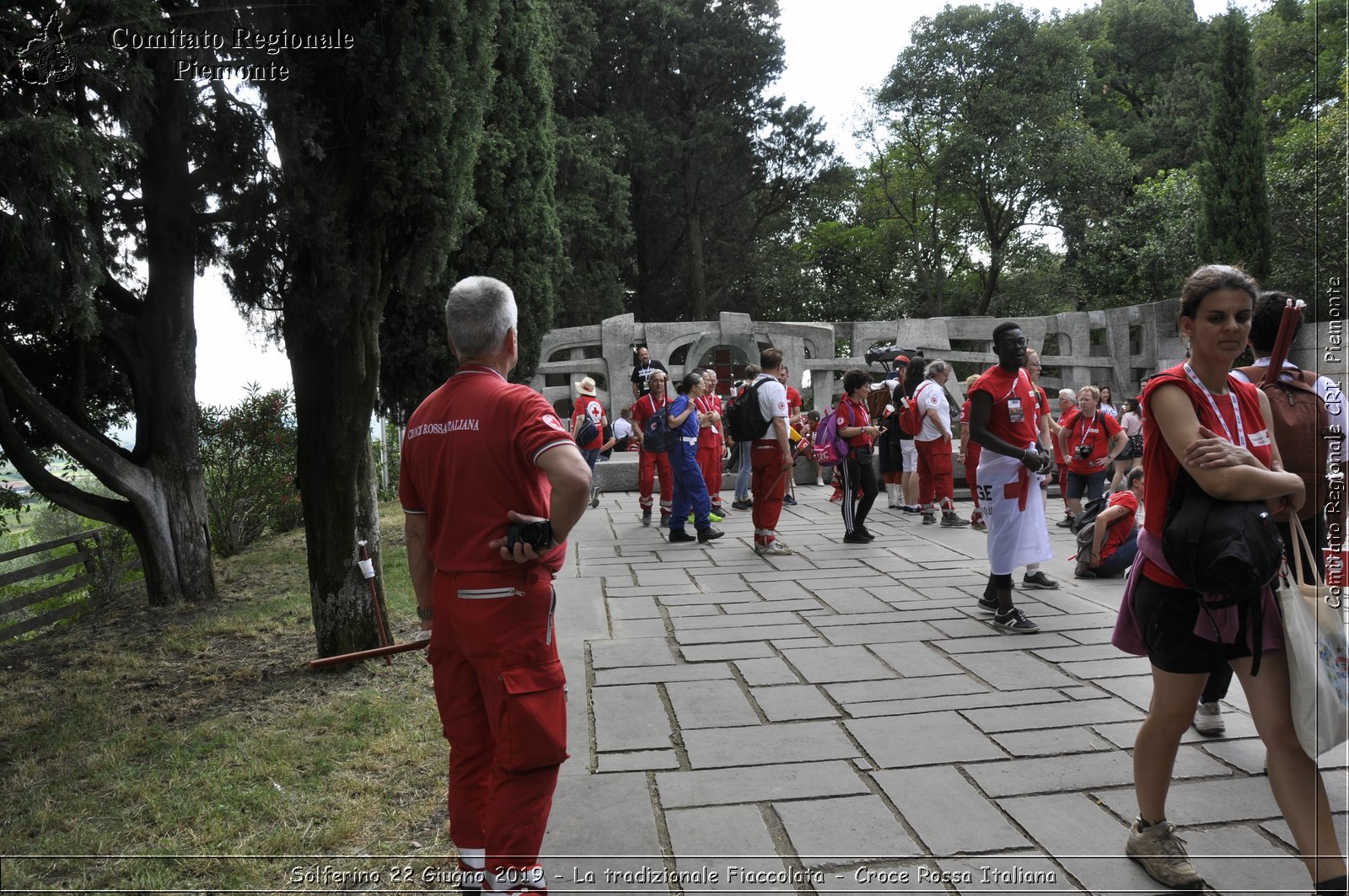 Solferino 22 Giugno 2019 - La tradizionale Fiaccolata - Croce Rossa Italiana - Comitato Regionale del Piemonte