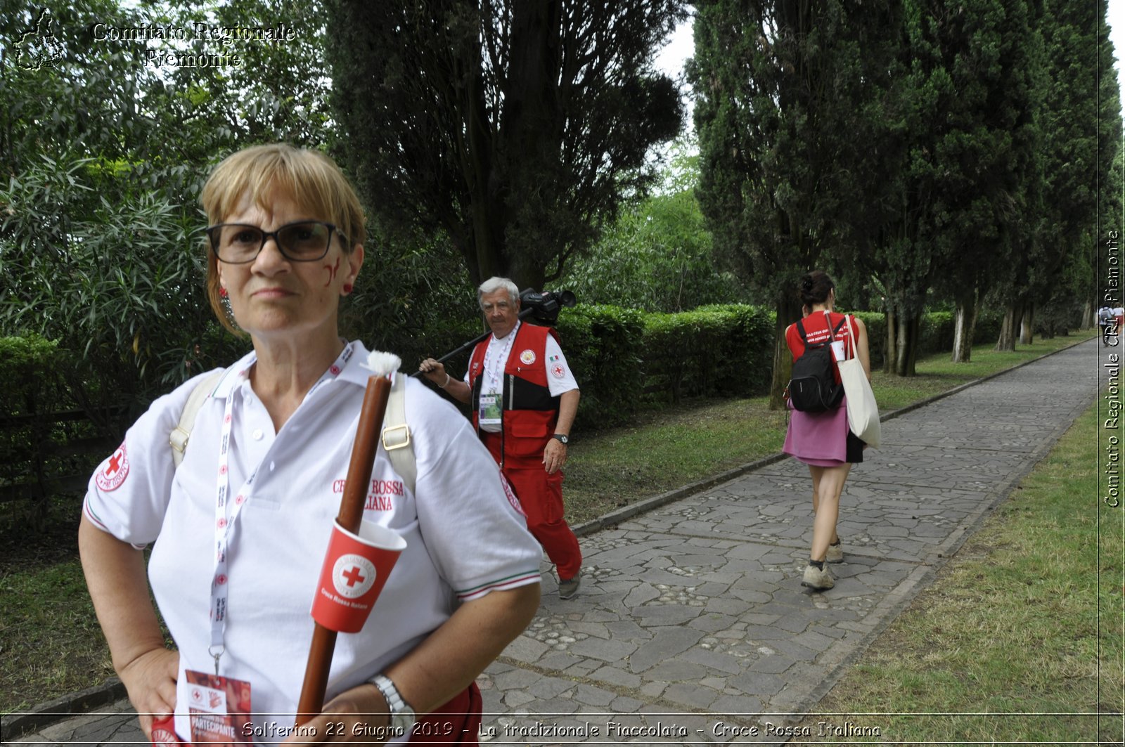 Solferino 22 Giugno 2019 - La tradizionale Fiaccolata - Croce Rossa Italiana - Comitato Regionale del Piemonte