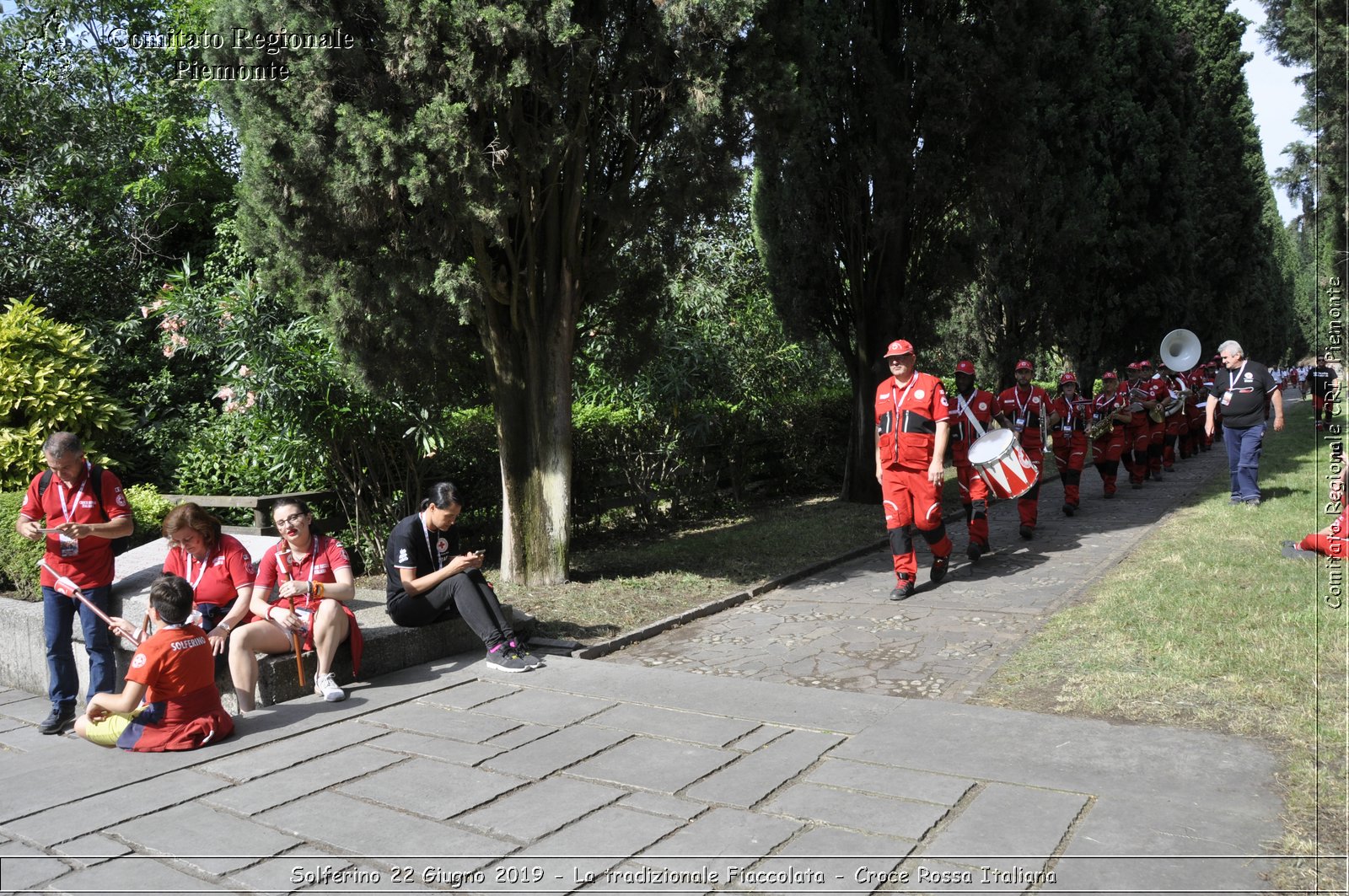 Solferino 22 Giugno 2019 - La tradizionale Fiaccolata - Croce Rossa Italiana - Comitato Regionale del Piemonte