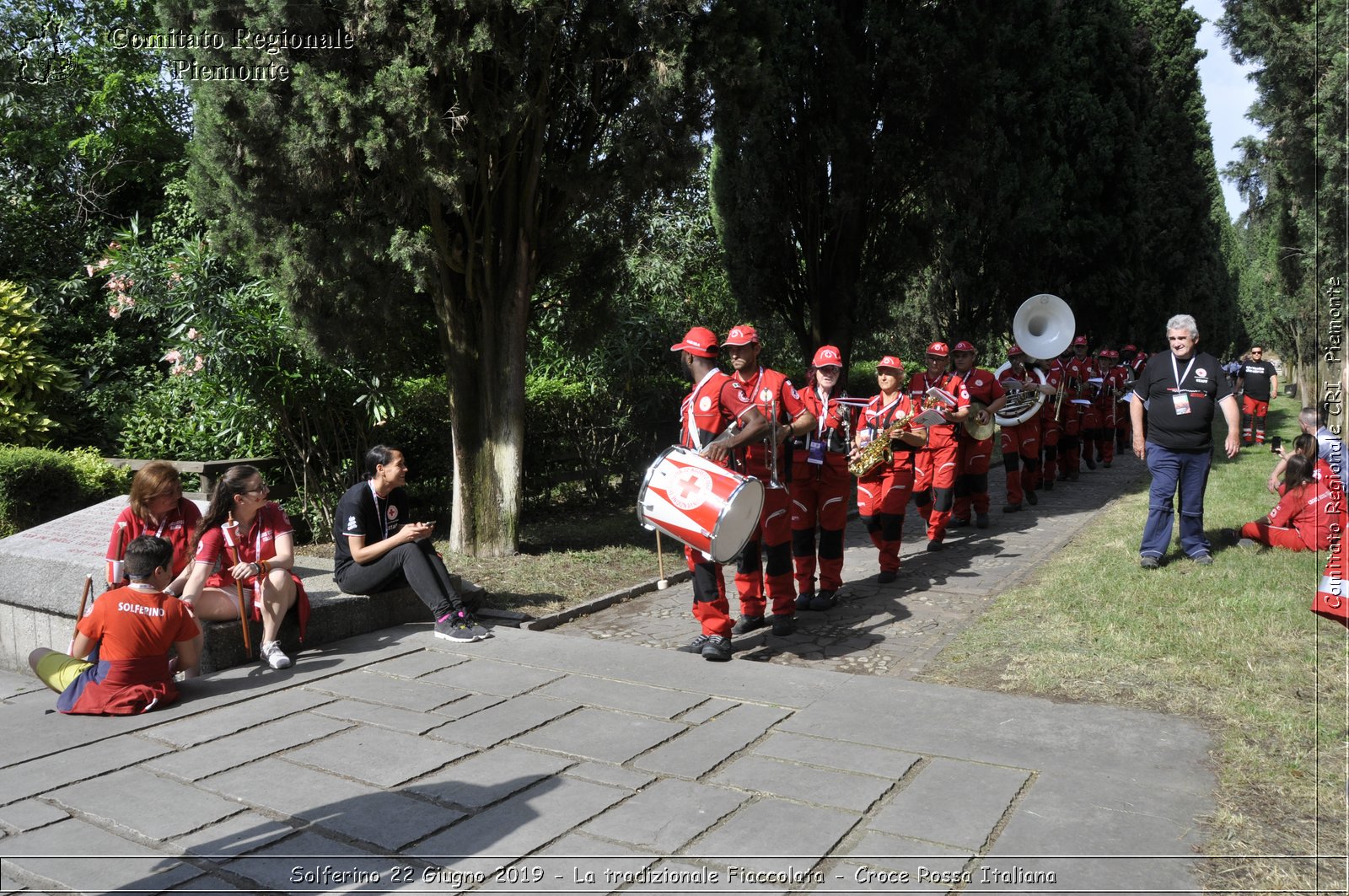 Solferino 22 Giugno 2019 - La tradizionale Fiaccolata - Croce Rossa Italiana - Comitato Regionale del Piemonte