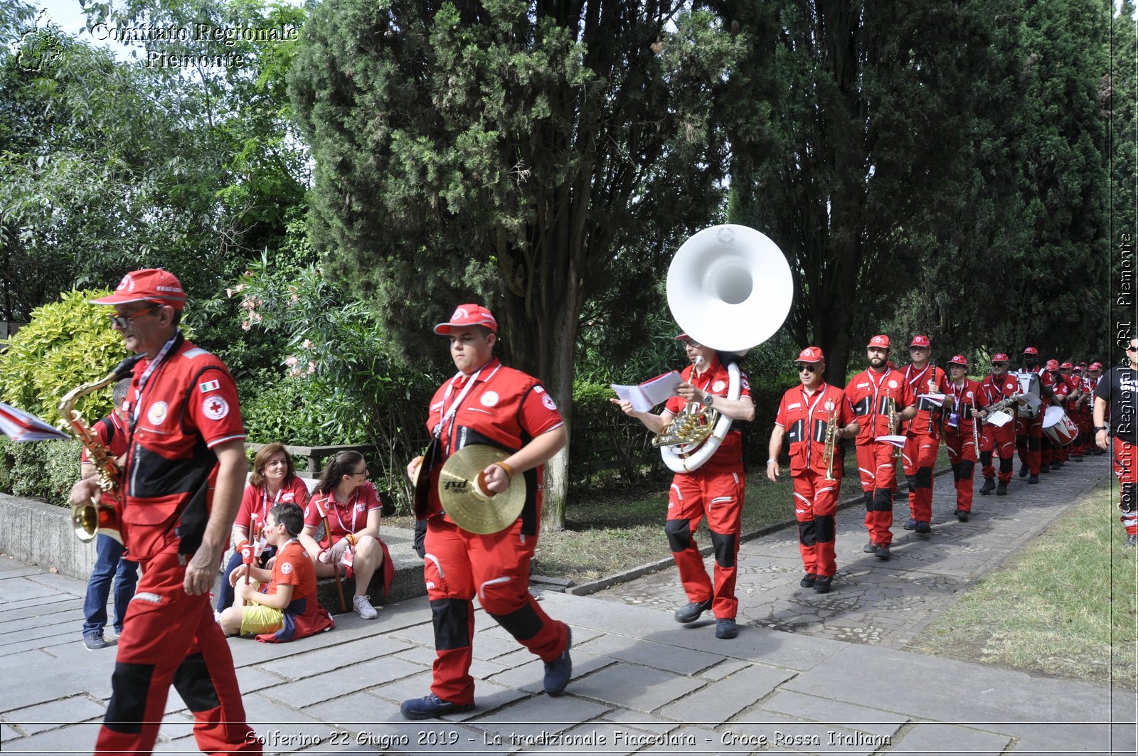 Solferino 22 Giugno 2019 - La tradizionale Fiaccolata - Croce Rossa Italiana - Comitato Regionale del Piemonte