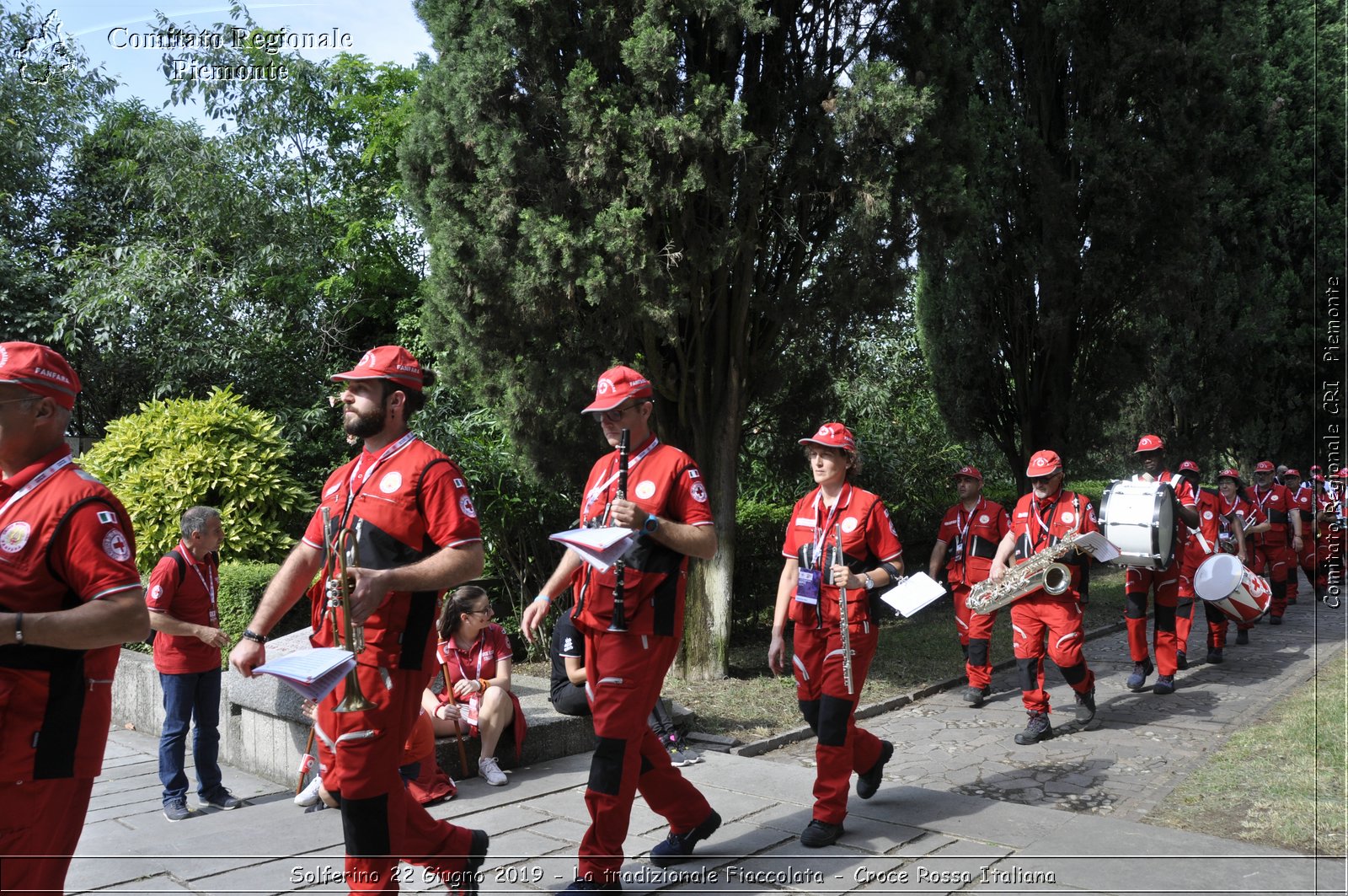 Solferino 22 Giugno 2019 - La tradizionale Fiaccolata - Croce Rossa Italiana - Comitato Regionale del Piemonte