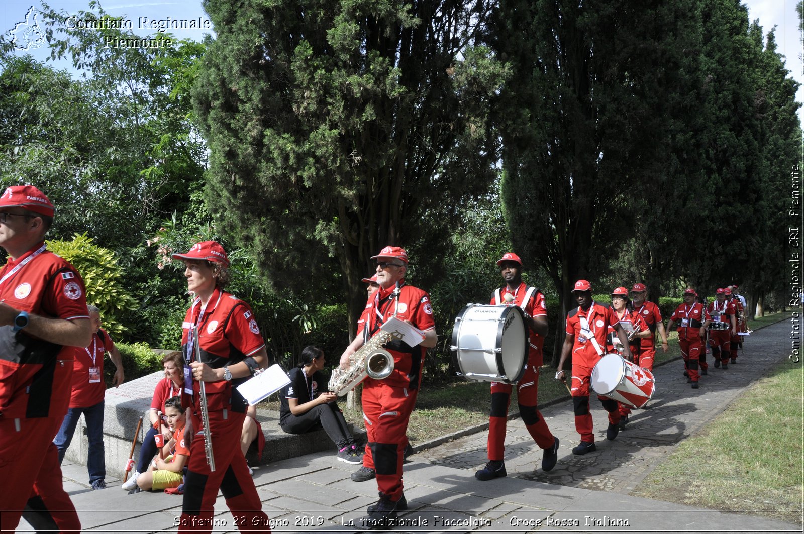 Solferino 22 Giugno 2019 - La tradizionale Fiaccolata - Croce Rossa Italiana - Comitato Regionale del Piemonte