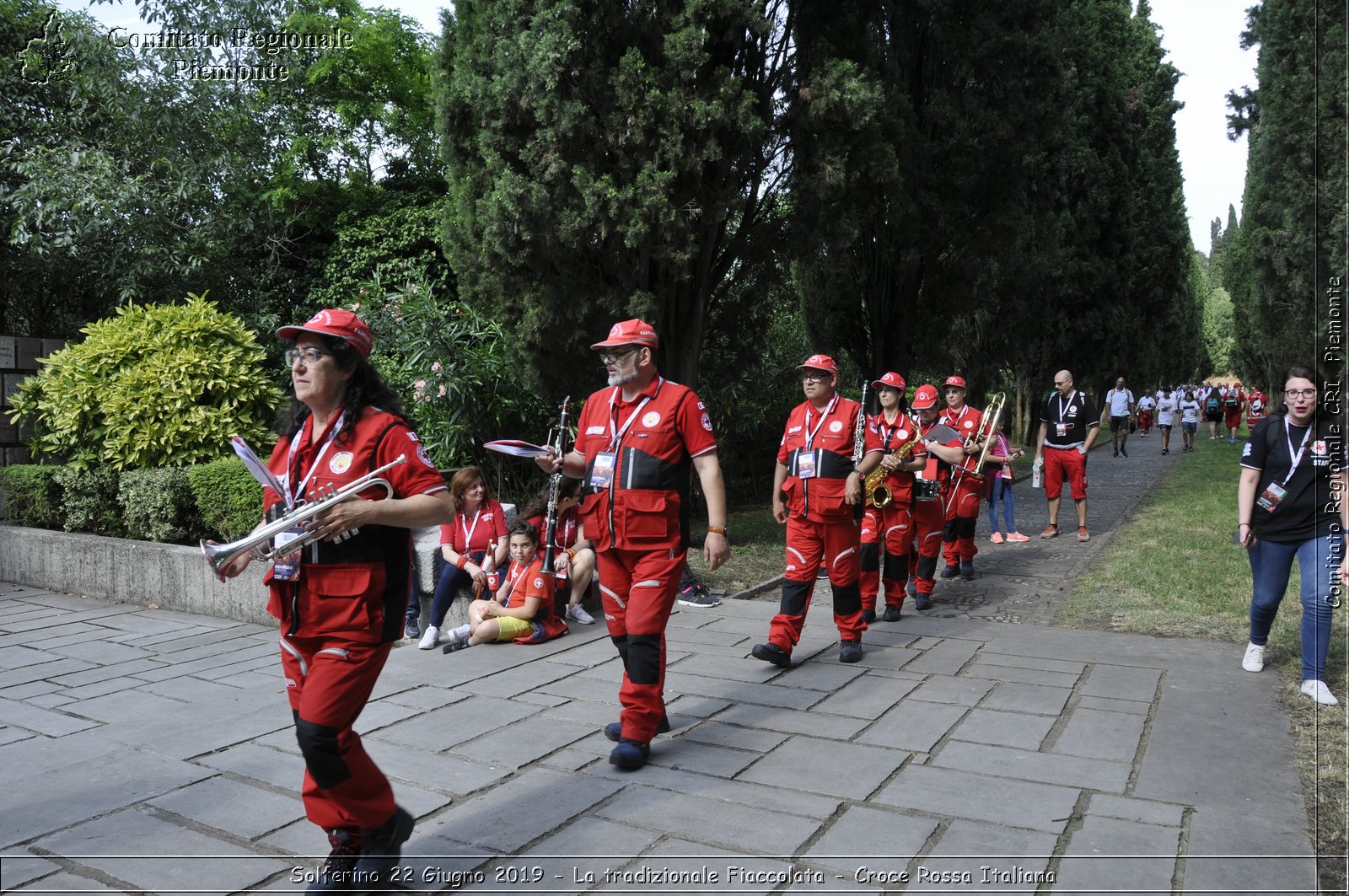 Solferino 22 Giugno 2019 - La tradizionale Fiaccolata - Croce Rossa Italiana - Comitato Regionale del Piemonte