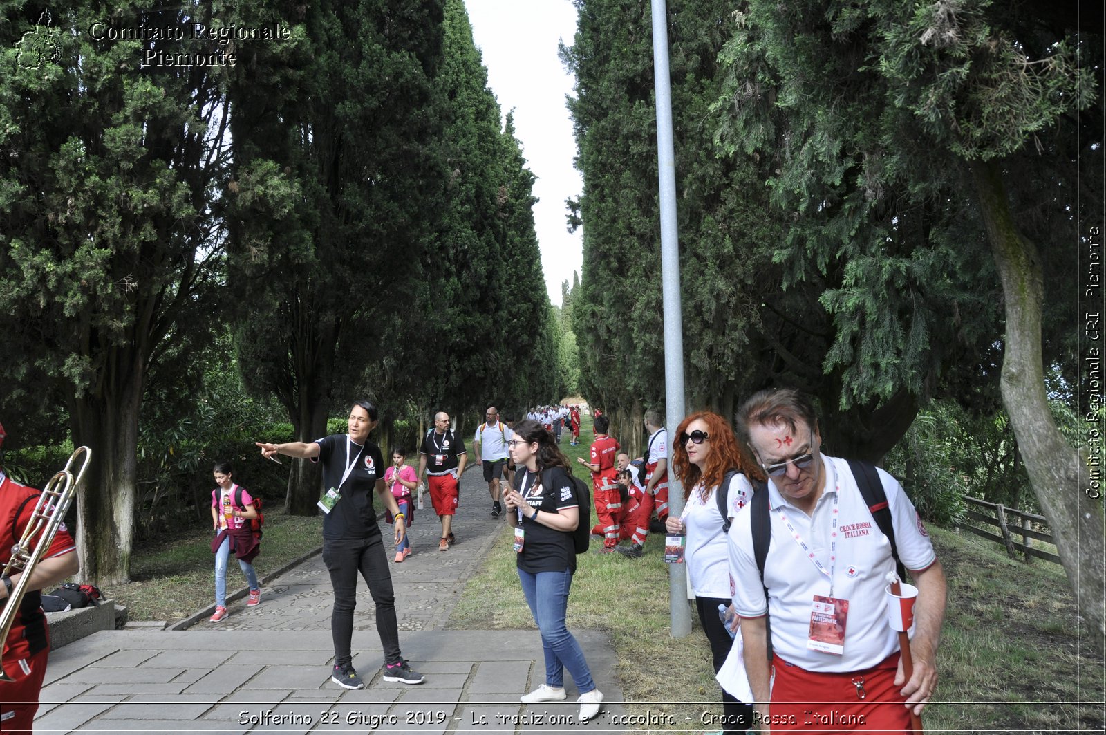 Solferino 22 Giugno 2019 - La tradizionale Fiaccolata - Croce Rossa Italiana - Comitato Regionale del Piemonte