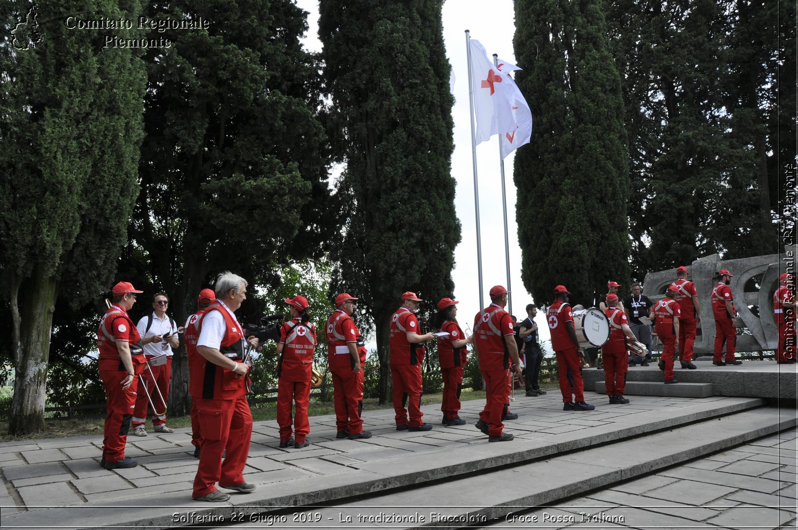 Solferino 22 Giugno 2019 - La tradizionale Fiaccolata - Croce Rossa Italiana - Comitato Regionale del Piemonte