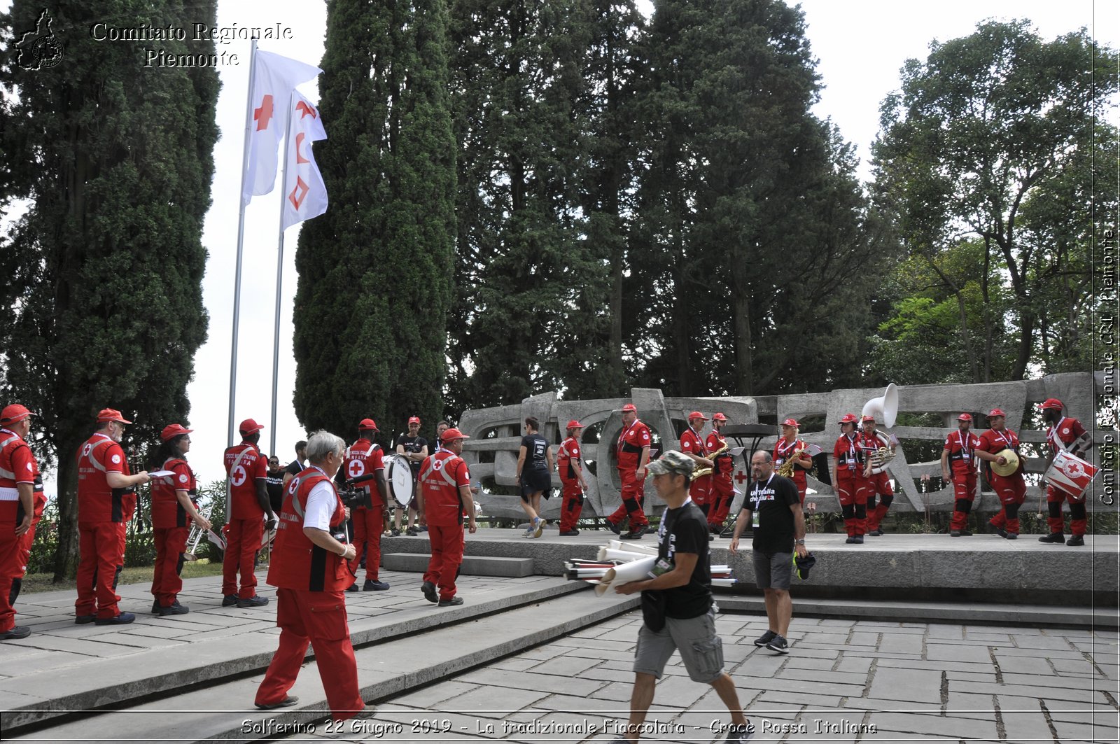 Solferino 22 Giugno 2019 - La tradizionale Fiaccolata - Croce Rossa Italiana - Comitato Regionale del Piemonte