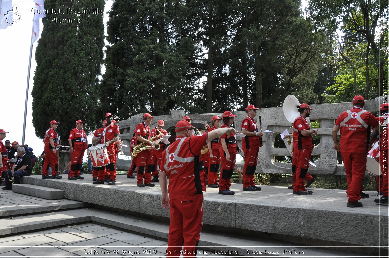 Solferino 22 Giugno 2019 - La tradizionale Fiaccolata - Croce Rossa Italiana - Comitato Regionale del Piemonte