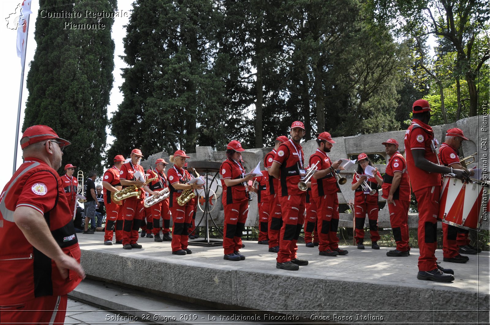 Solferino 22 Giugno 2019 - La tradizionale Fiaccolata - Croce Rossa Italiana - Comitato Regionale del Piemonte