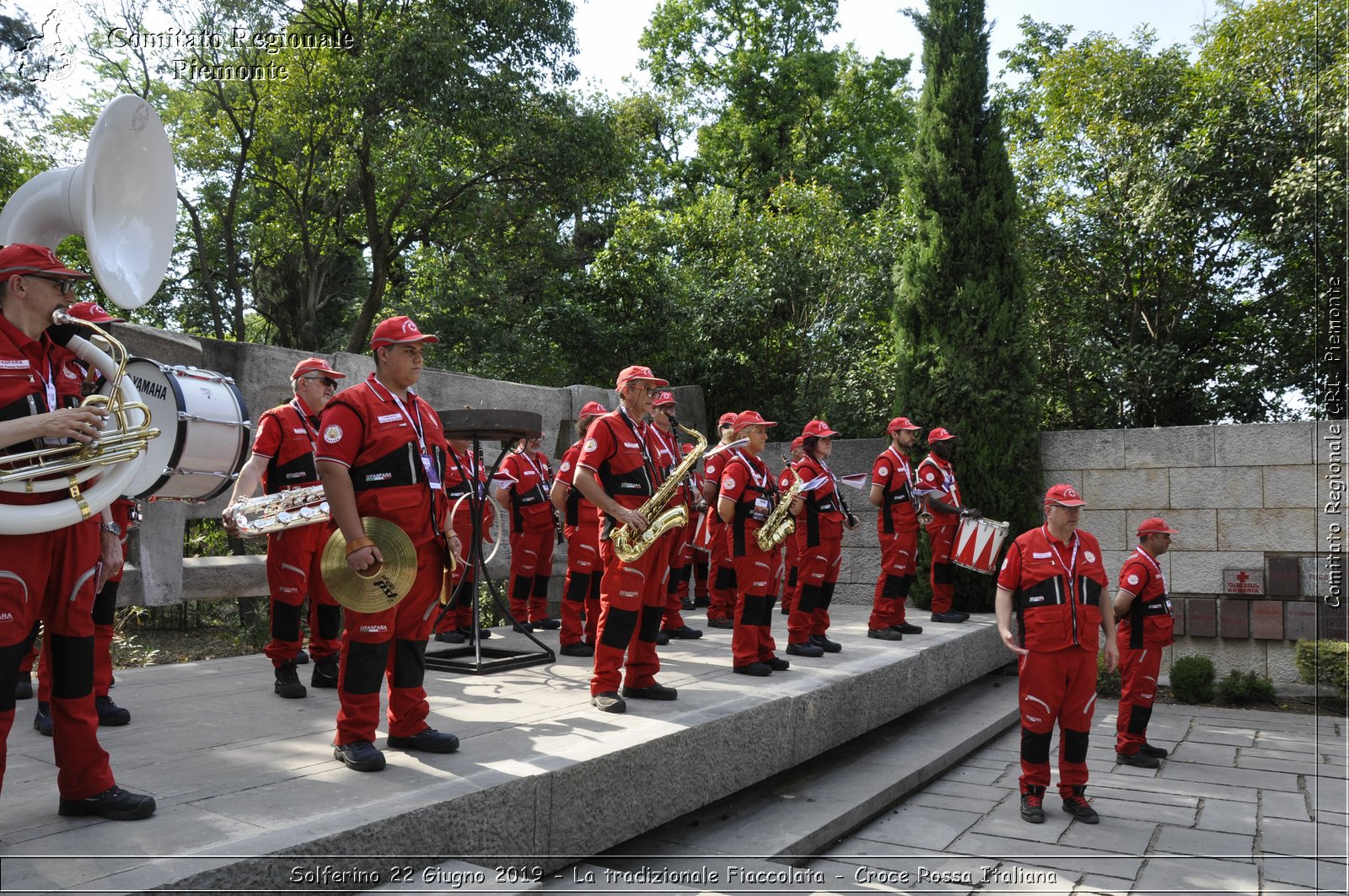 Solferino 22 Giugno 2019 - La tradizionale Fiaccolata - Croce Rossa Italiana - Comitato Regionale del Piemonte