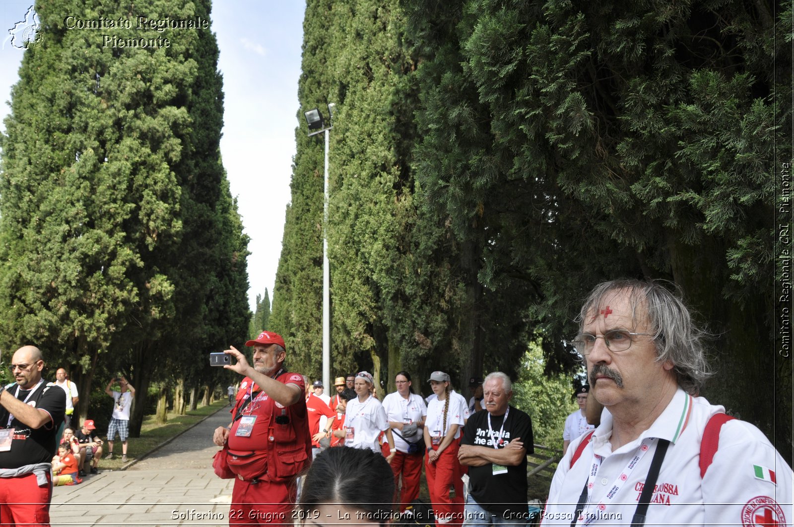 Solferino 22 Giugno 2019 - La tradizionale Fiaccolata - Croce Rossa Italiana - Comitato Regionale del Piemonte