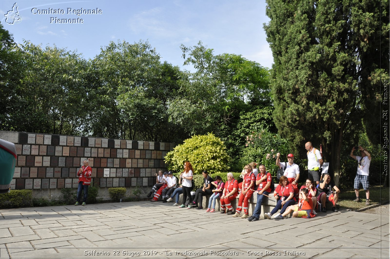 Solferino 22 Giugno 2019 - La tradizionale Fiaccolata - Croce Rossa Italiana - Comitato Regionale del Piemonte