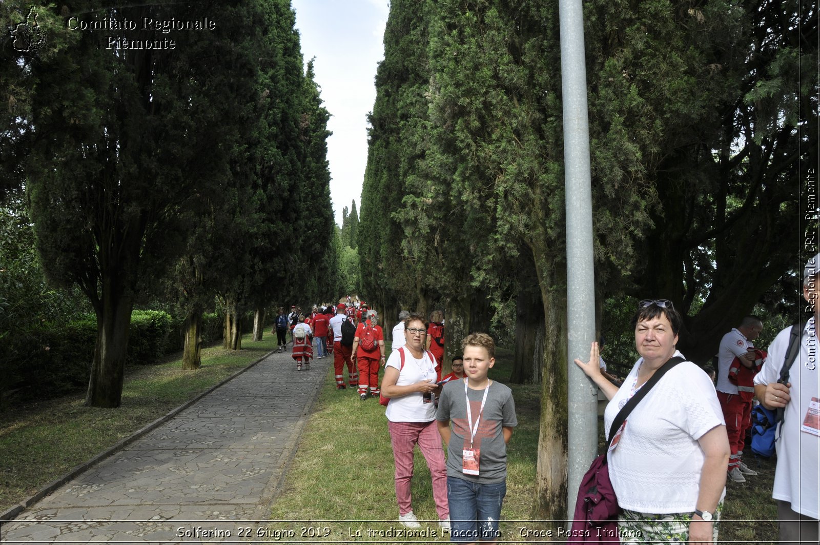 Solferino 22 Giugno 2019 - La tradizionale Fiaccolata - Croce Rossa Italiana - Comitato Regionale del Piemonte