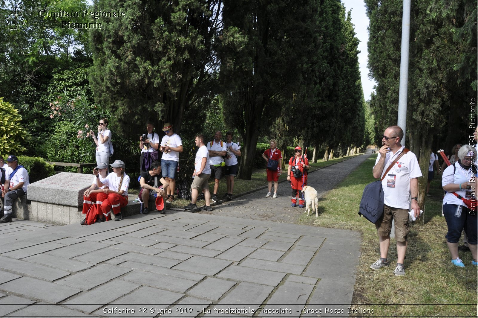 Solferino 22 Giugno 2019 - La tradizionale Fiaccolata - Croce Rossa Italiana - Comitato Regionale del Piemonte