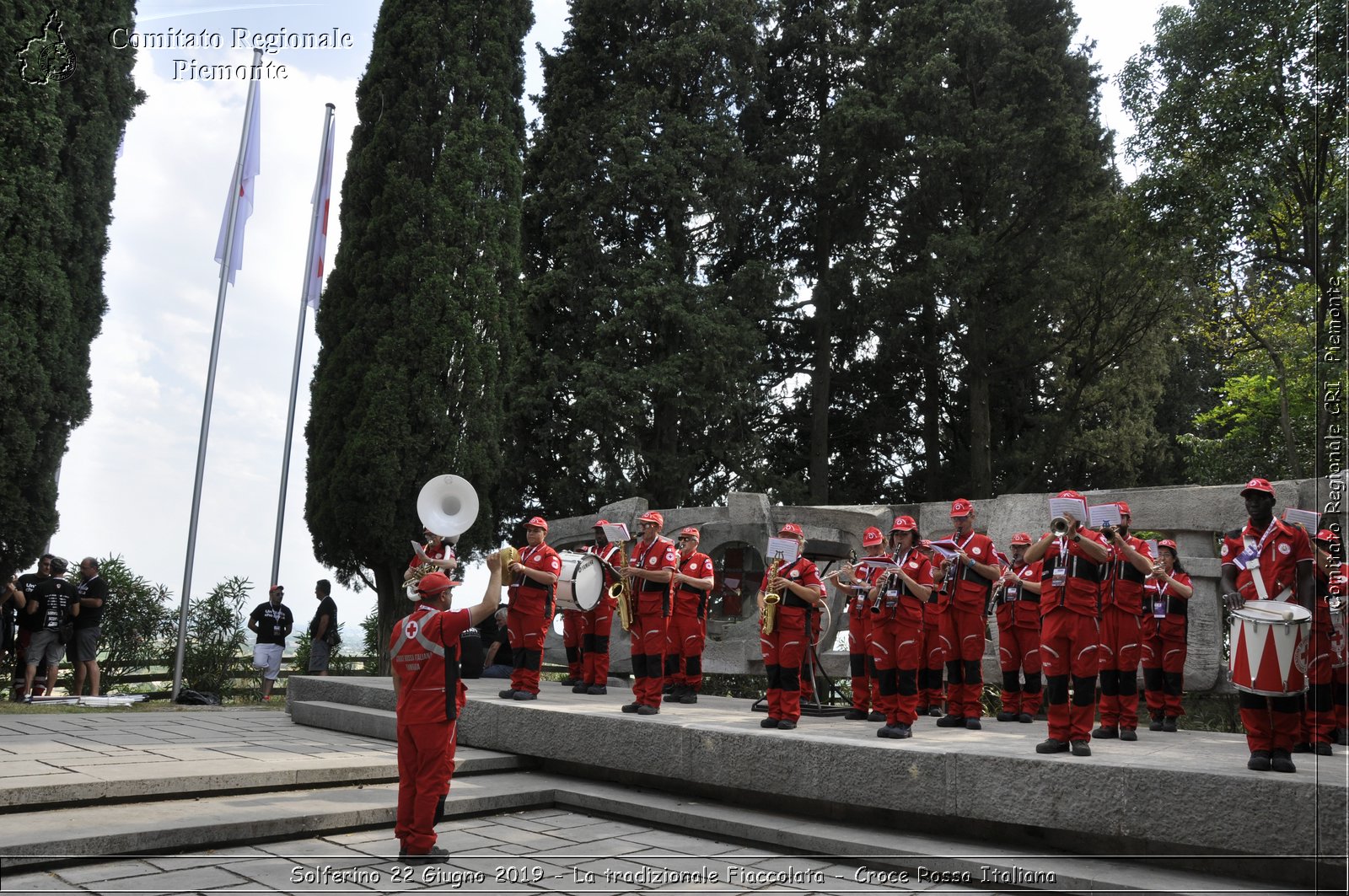 Solferino 22 Giugno 2019 - La tradizionale Fiaccolata - Croce Rossa Italiana - Comitato Regionale del Piemonte