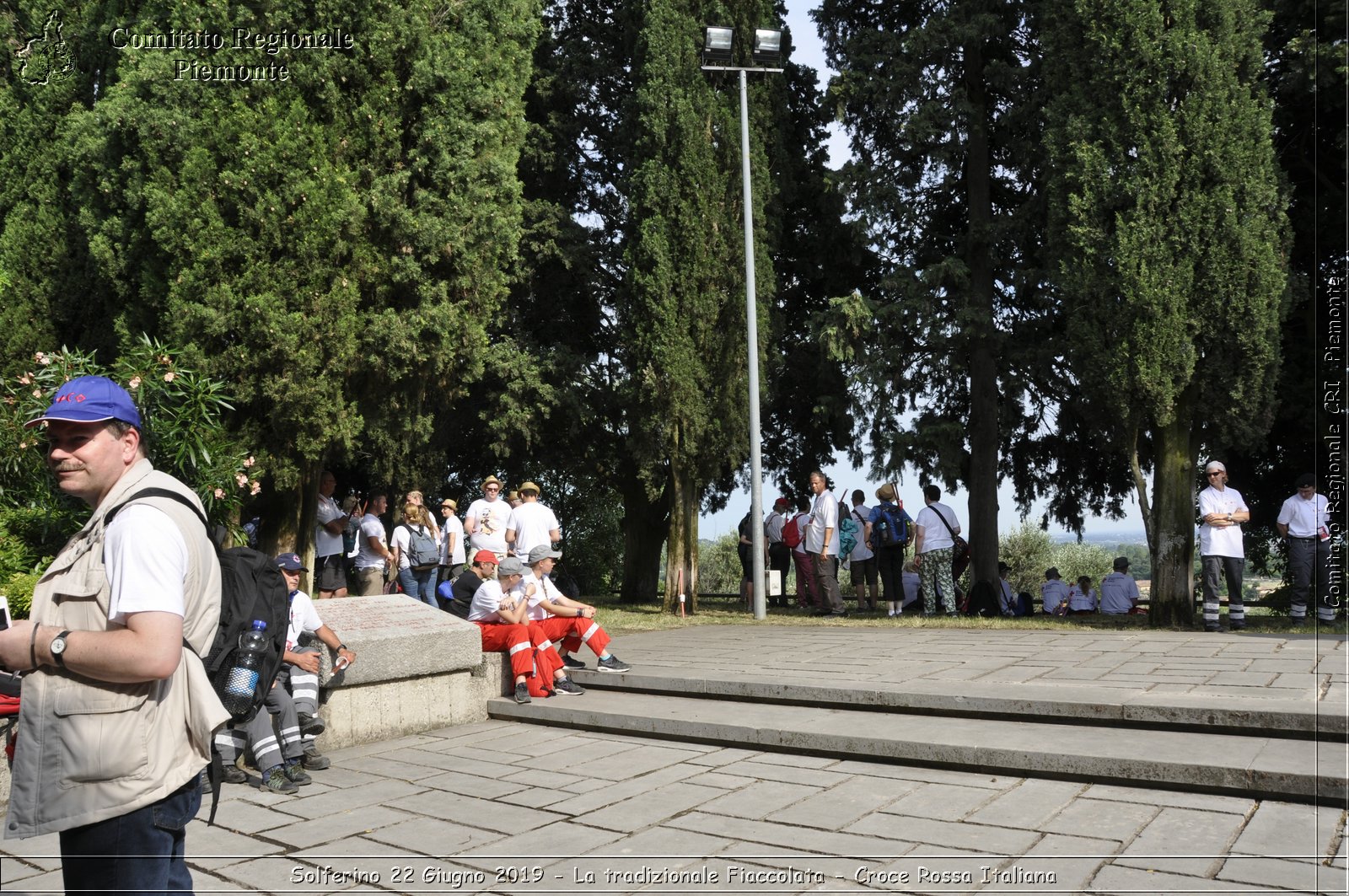 Solferino 22 Giugno 2019 - La tradizionale Fiaccolata - Croce Rossa Italiana - Comitato Regionale del Piemonte