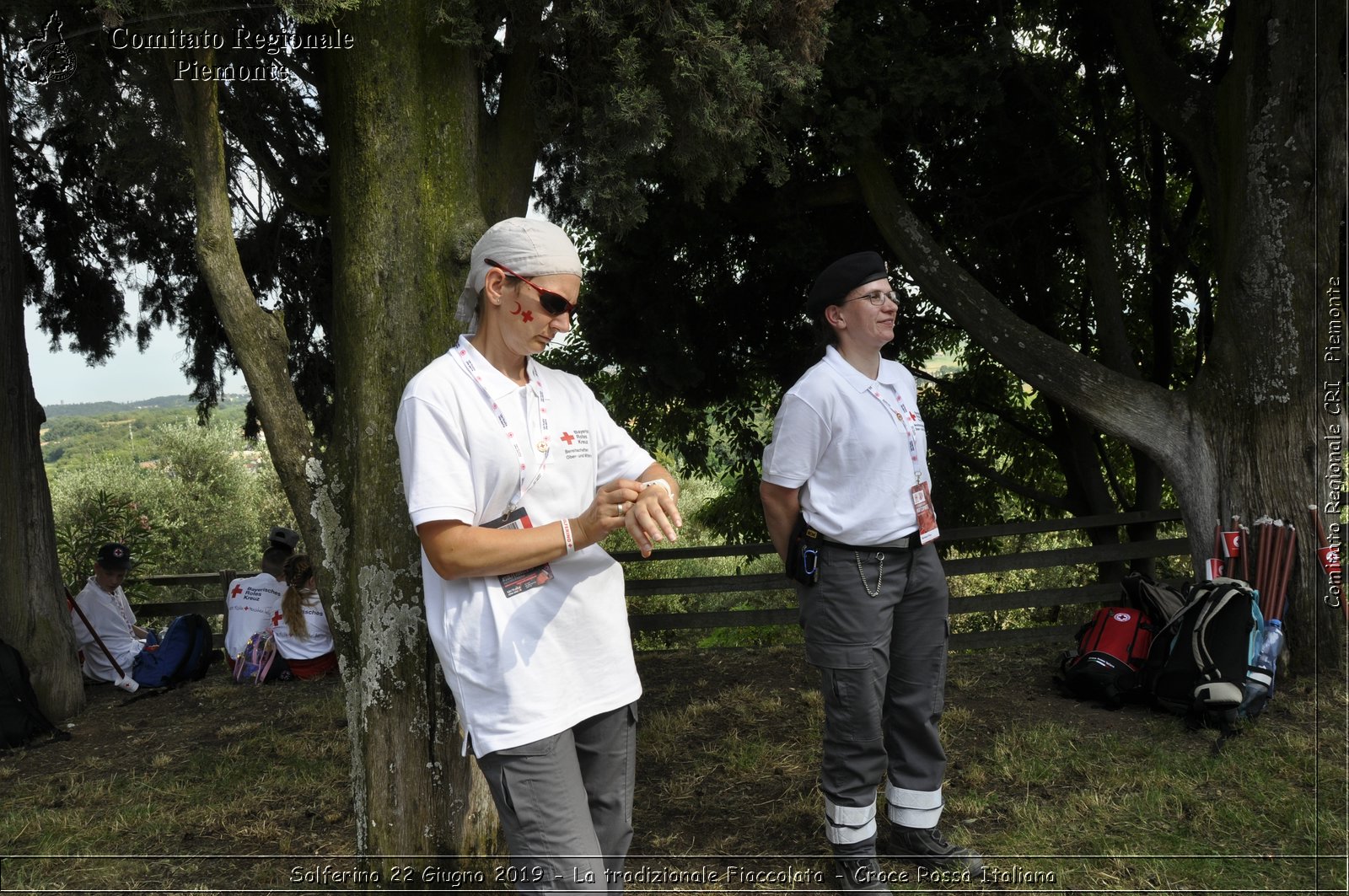 Solferino 22 Giugno 2019 - La tradizionale Fiaccolata - Croce Rossa Italiana - Comitato Regionale del Piemonte