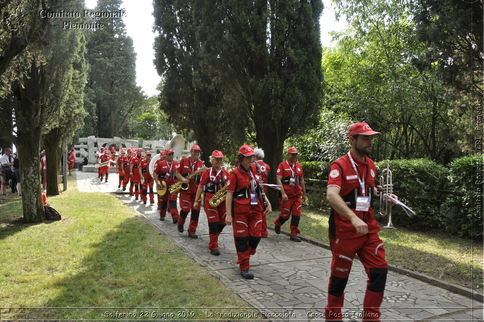 Solferino 22 Giugno 2019 - La tradizionale Fiaccolata - Croce Rossa Italiana - Comitato Regionale del Piemonte