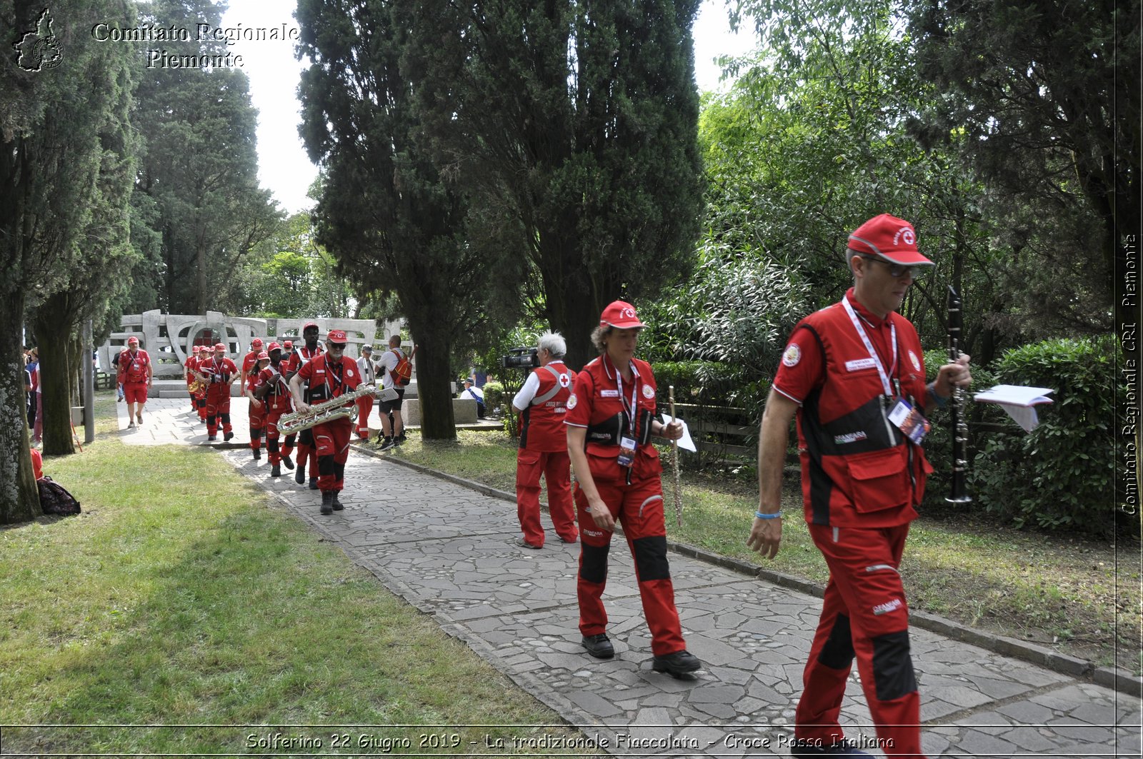 Solferino 22 Giugno 2019 - La tradizionale Fiaccolata - Croce Rossa Italiana - Comitato Regionale del Piemonte