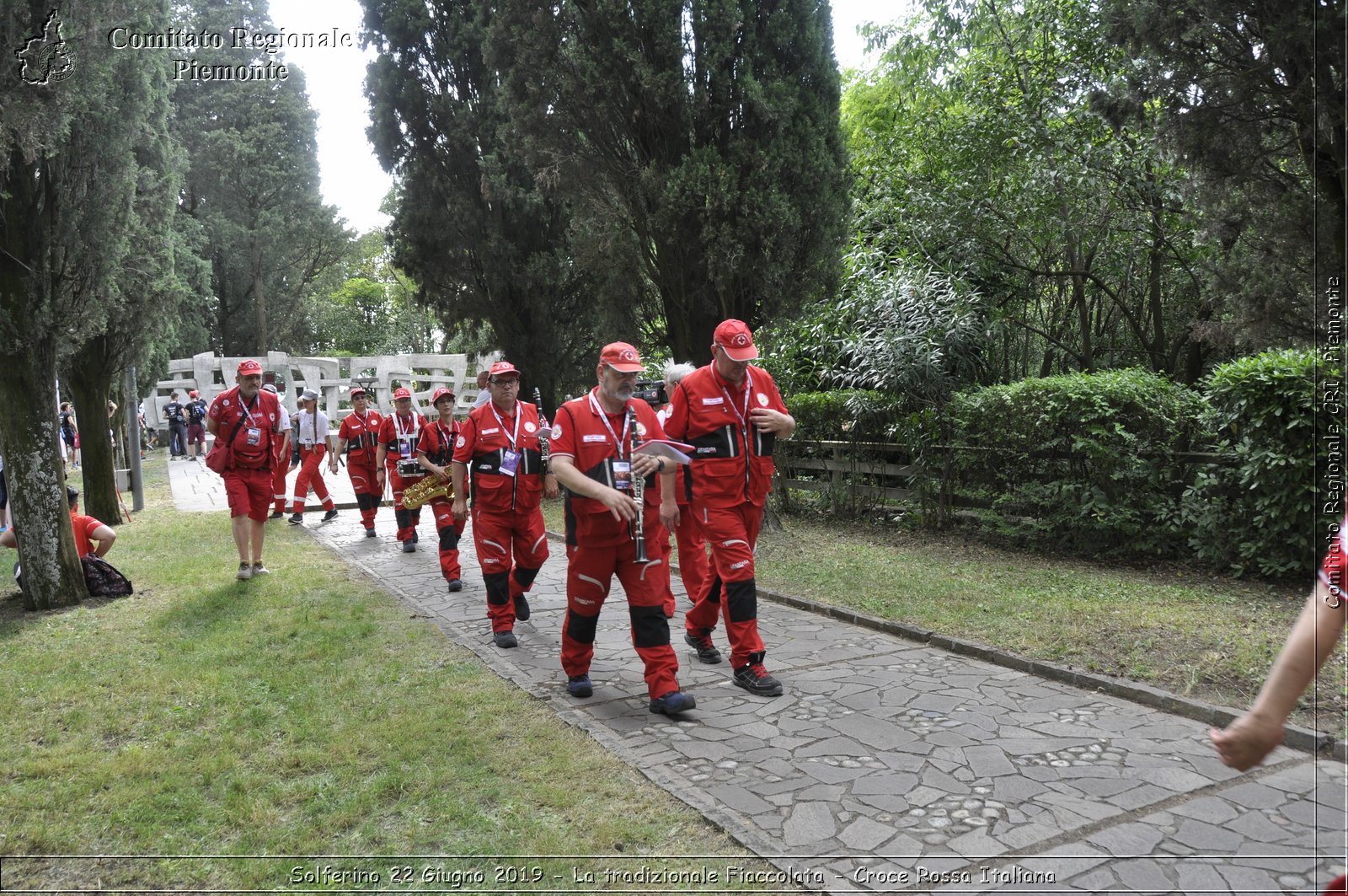 Solferino 22 Giugno 2019 - La tradizionale Fiaccolata - Croce Rossa Italiana - Comitato Regionale del Piemonte