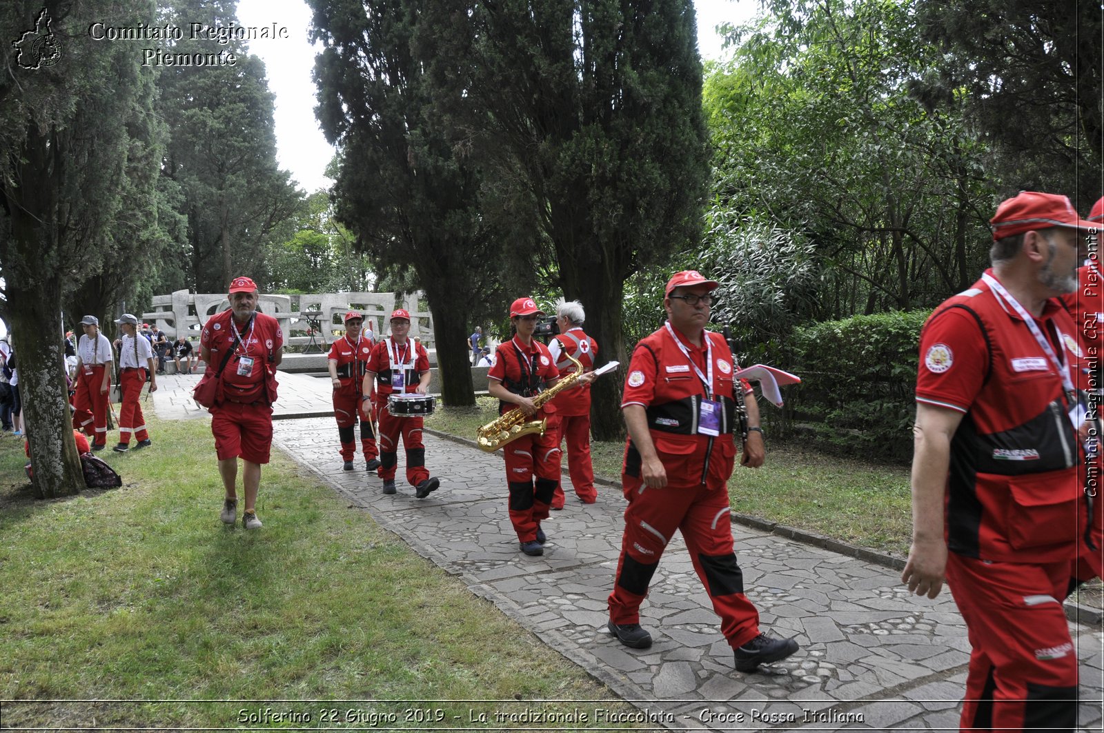 Solferino 22 Giugno 2019 - La tradizionale Fiaccolata - Croce Rossa Italiana - Comitato Regionale del Piemonte