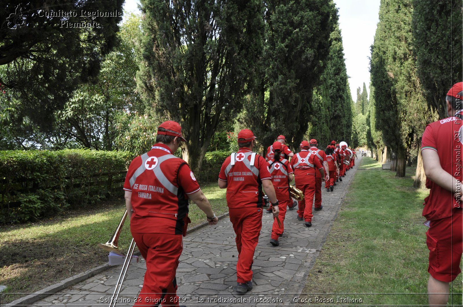 Solferino 22 Giugno 2019 - La tradizionale Fiaccolata - Croce Rossa Italiana - Comitato Regionale del Piemonte