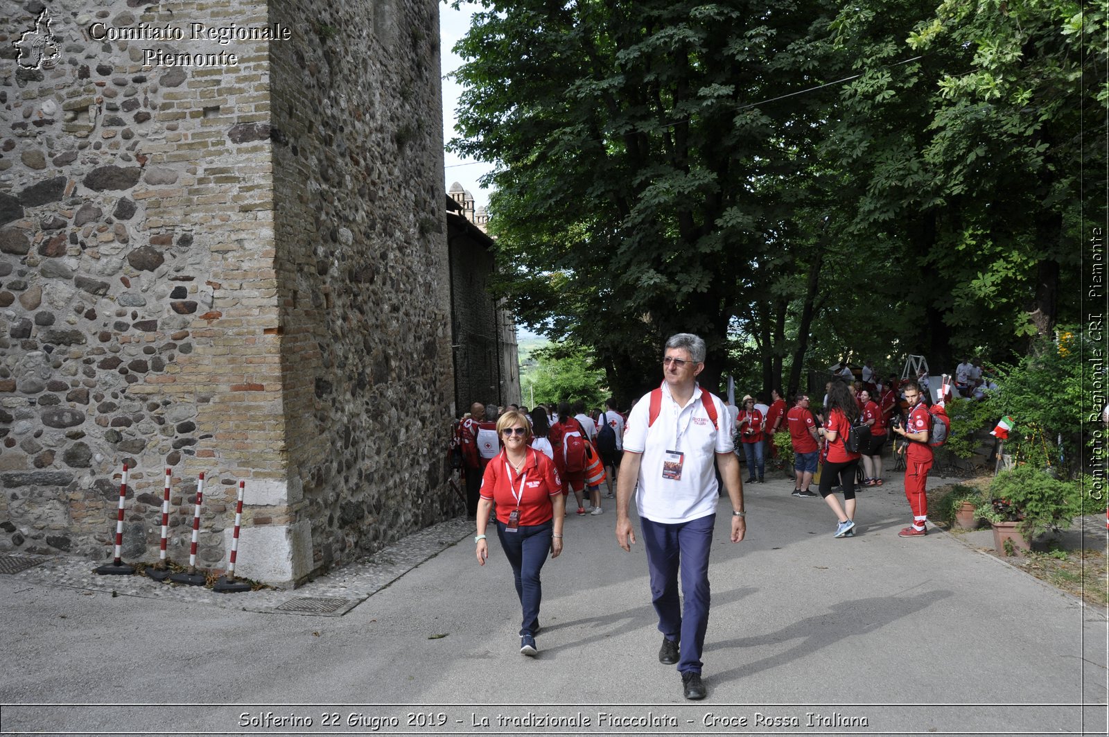 Solferino 22 Giugno 2019 - La tradizionale Fiaccolata - Croce Rossa Italiana - Comitato Regionale del Piemonte