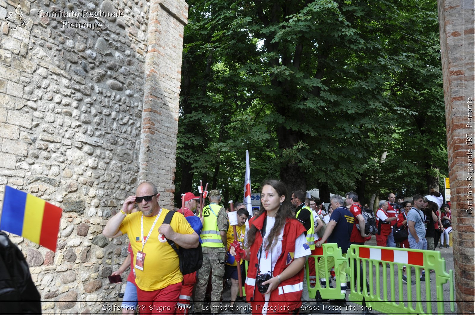 Solferino 22 Giugno 2019 - La tradizionale Fiaccolata - Croce Rossa Italiana - Comitato Regionale del Piemonte