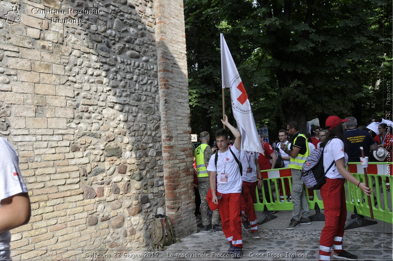 Solferino 22 Giugno 2019 - La tradizionale Fiaccolata - Croce Rossa Italiana - Comitato Regionale del Piemonte