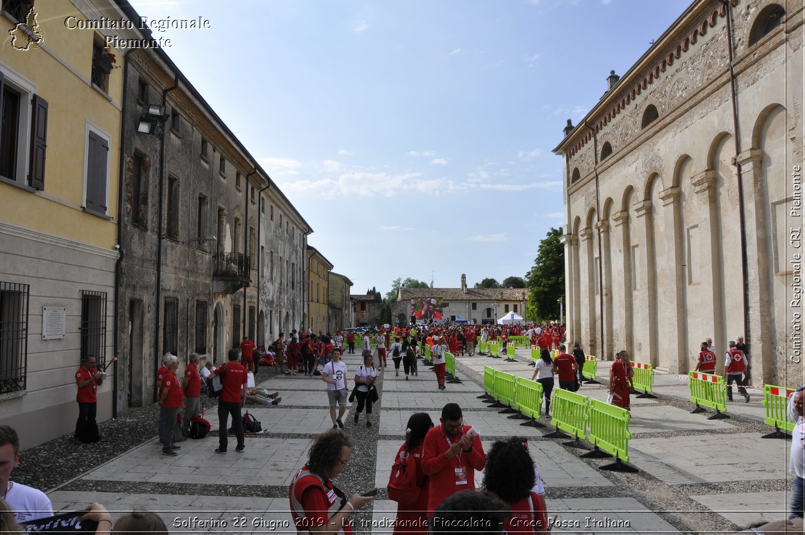 Solferino 22 Giugno 2019 - La tradizionale Fiaccolata - Croce Rossa Italiana - Comitato Regionale del Piemonte