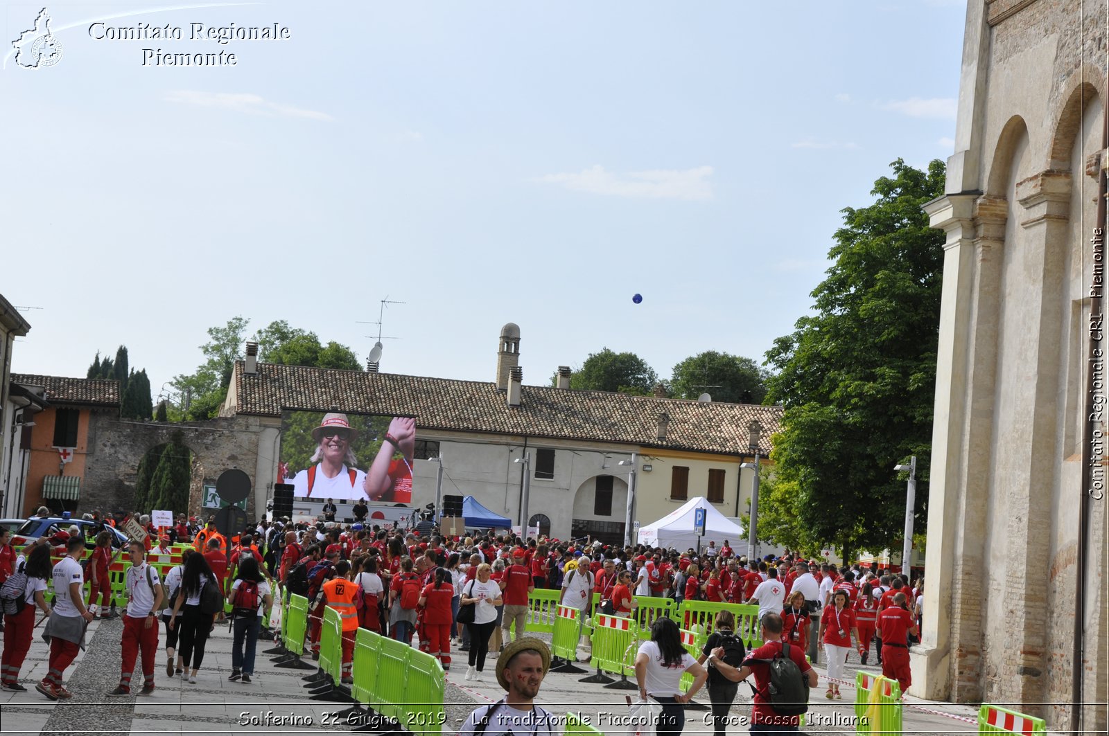 Solferino 22 Giugno 2019 - La tradizionale Fiaccolata - Croce Rossa Italiana - Comitato Regionale del Piemonte