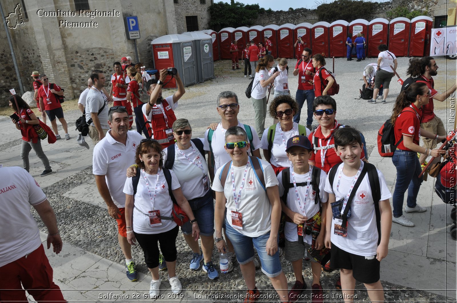 Solferino 22 Giugno 2019 - La tradizionale Fiaccolata - Croce Rossa Italiana - Comitato Regionale del Piemonte