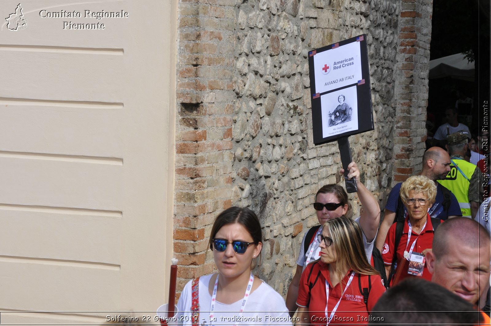 Solferino 22 Giugno 2019 - La tradizionale Fiaccolata - Croce Rossa Italiana - Comitato Regionale del Piemonte