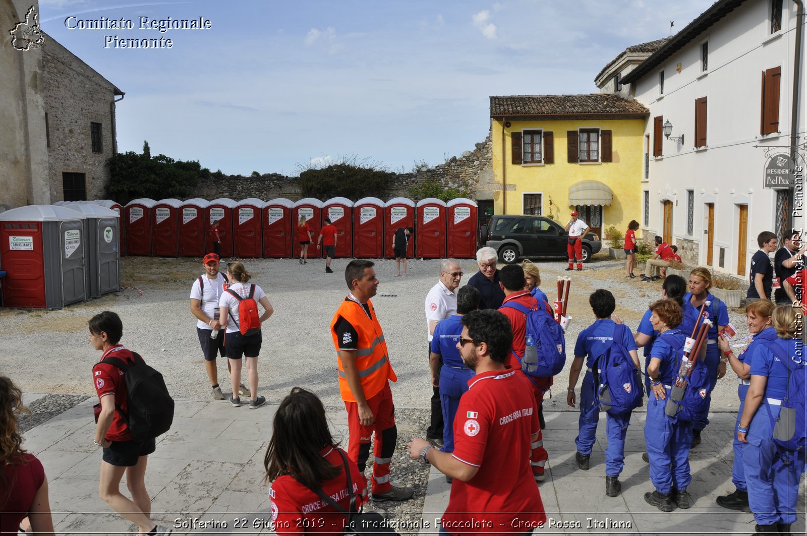 Solferino 22 Giugno 2019 - La tradizionale Fiaccolata - Croce Rossa Italiana - Comitato Regionale del Piemonte