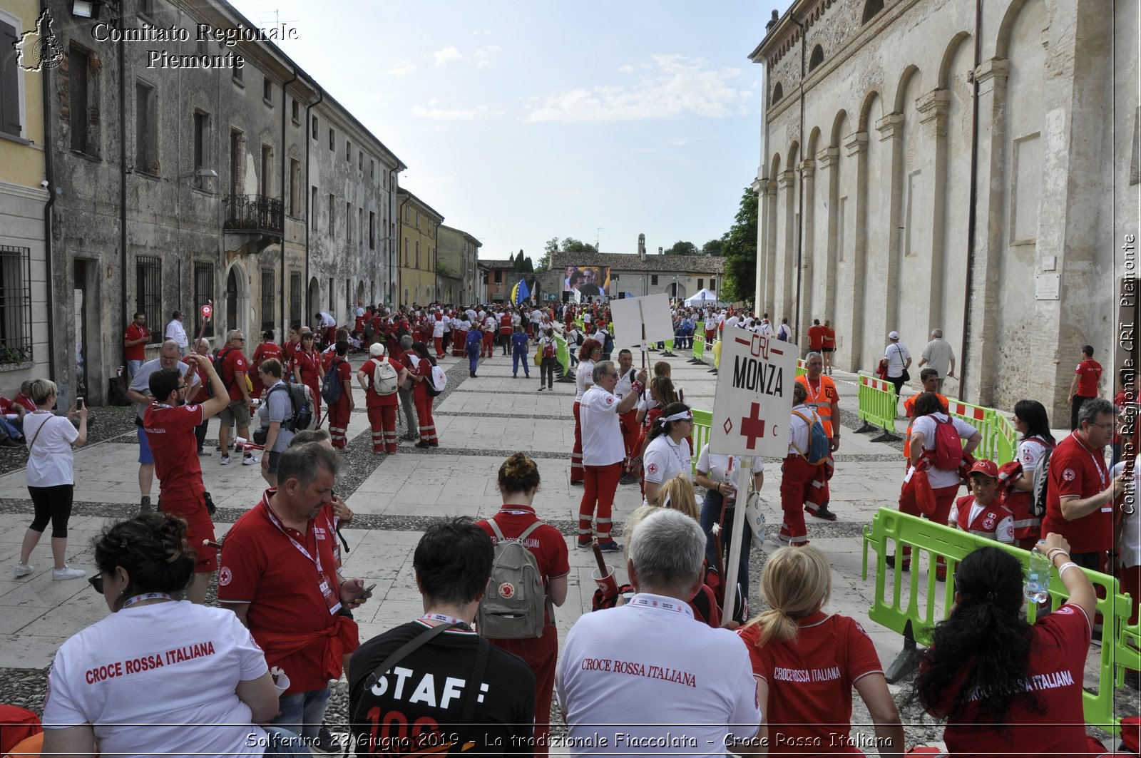 Solferino 22 Giugno 2019 - La tradizionale Fiaccolata - Croce Rossa Italiana - Comitato Regionale del Piemonte