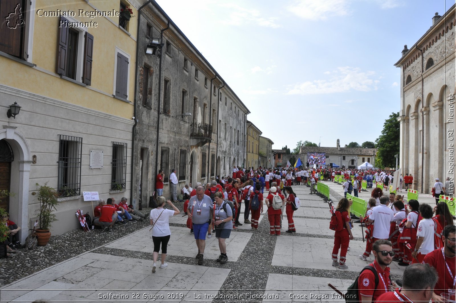 Solferino 22 Giugno 2019 - La tradizionale Fiaccolata - Croce Rossa Italiana - Comitato Regionale del Piemonte