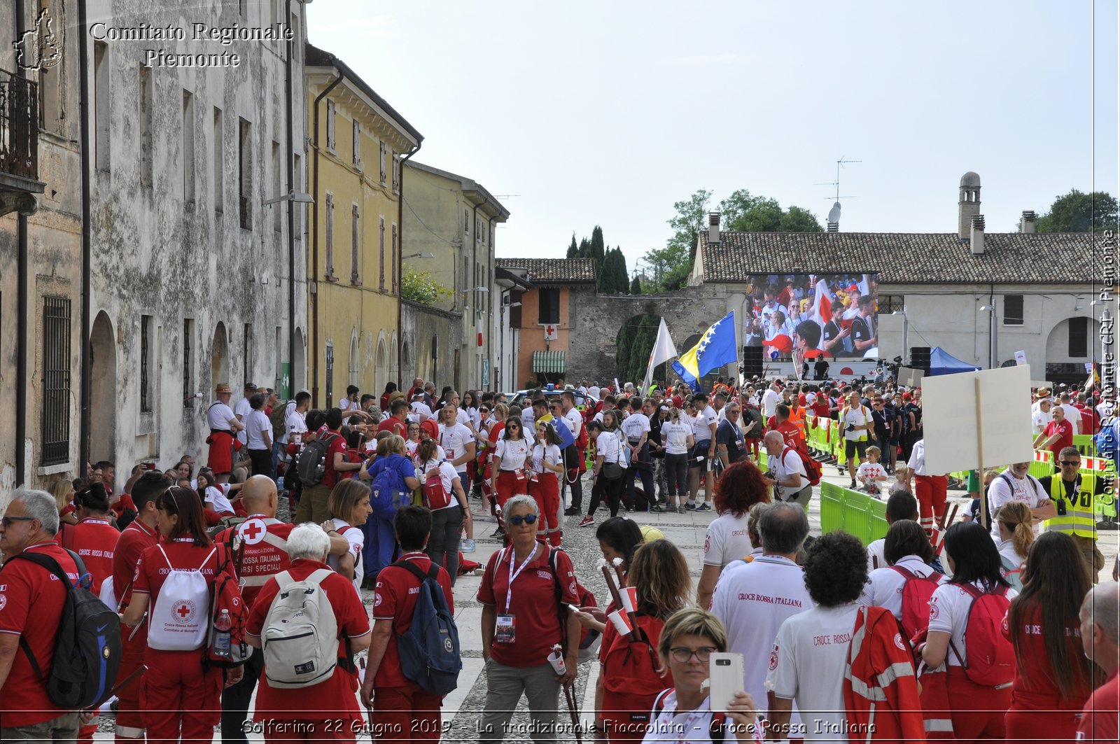 Solferino 22 Giugno 2019 - La tradizionale Fiaccolata - Croce Rossa Italiana - Comitato Regionale del Piemonte