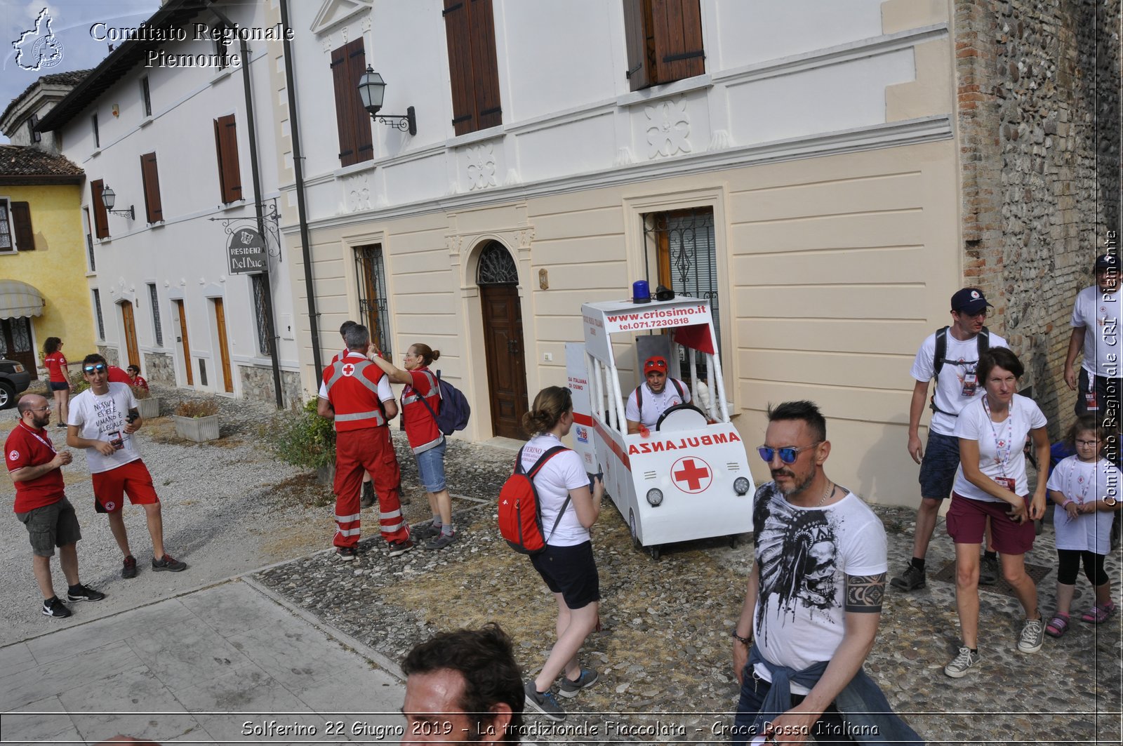 Solferino 22 Giugno 2019 - La tradizionale Fiaccolata - Croce Rossa Italiana - Comitato Regionale del Piemonte